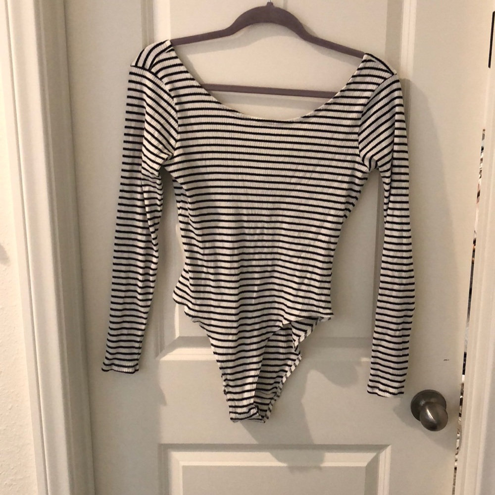 ❤️Striped Body Suit❤️